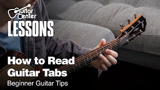 How to Read Guitar Tabs  Beginner Guitar Tips [upl. by Wasson]