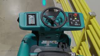 T16AMR RideOn Robotic Scrubber  Demonstration  Tennant Company [upl. by Weibel]