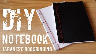 DIY  Notebook japanese bookbinding  Back to School [upl. by Bolme]