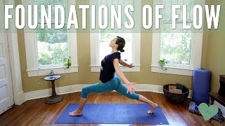 Yoga for Beginners  Foundations of Flow [upl. by Ahsekal]