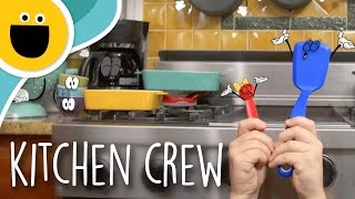 The Kitchen Crew Song Sesame Studios [upl. by Euqinna]