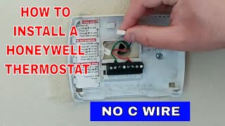 How to install a Thermostat Cwire adapter [upl. by Heath263]