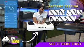 Dometic RTX 2000 Battery Consumption Test l Victron 100ah Battery l Nomadic Cooling [upl. by Elocyn]