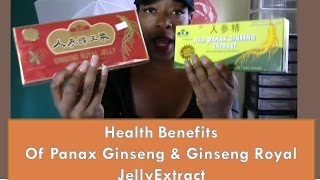 Health Benefits of Ginseng Panax Ginseng Royal Jelly Ginseng Male Reporductive System Help [upl. by Ailedua]