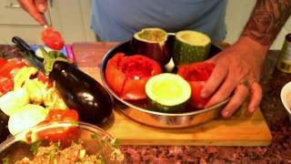 Stuffed Peppers Tomatoes amp Eggplant  Greek Gemista Recipe  Γεμιστά [upl. by Misaq358]