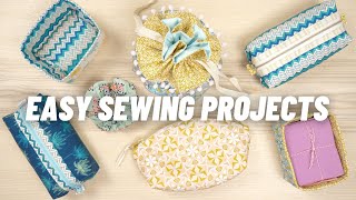 My Favorite Fast amp Easy Sewing Patterns  Tutorials MOSTLY FREE [upl. by Blaine]