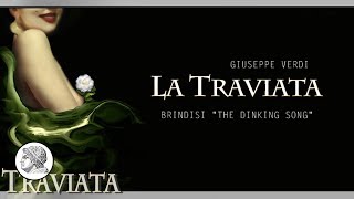 Traviata  Drinking Song  Lyrics [upl. by Marinelli]