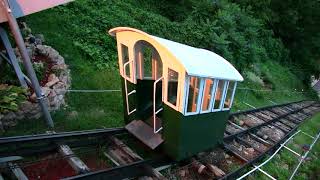 Worlds shortest and steepest funicular railway Dubuque Iowa 2018 [upl. by Goulden]