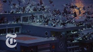 2000 Trained Pigeons Take Flight  The New York Times [upl. by Haerr]