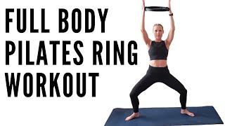 TOTAL BODY PILATES RING WORKOUT 24 MINUTES [upl. by Kele899]