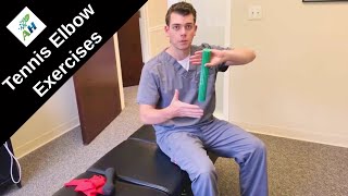 Rehab for Tennis Elbow  Theraband Flexbar [upl. by Corrinne]