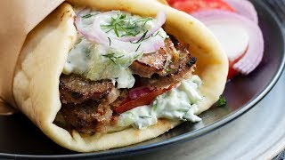 How to Make Homemade Gyro Meat With ground lamb or ground beef your choice [upl. by Akitahs492]