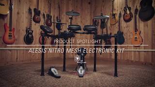 Alesis Nitro Mesh Electronic Drum Kit Demo [upl. by Twyla]