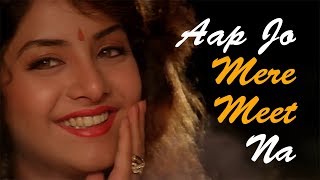 Aap Jo Mere Meet Na  आप जो मेरे मीत ना HD  Geet Songs  Divya Bharti  Lata Mangeshkar Hits [upl. by Naahs]