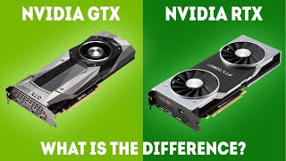 NVIDIA RTX vs GTX  What Is The Difference Simple [upl. by Nossila471]