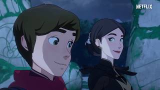 The Dragon Prince BehindTheScenes Interview  Callum and Claudia [upl. by Gotcher654]