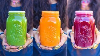 3 Detox Water Recipes for fat flushing antiaging and beauty [upl. by Ticknor]