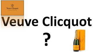 How to say Veuve Clicquot CORRECTLY French Champagne Pronunciation [upl. by Hada392]