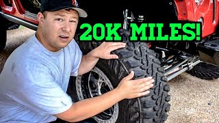 20000 Mile Tire Review Yokohama Geolandar MT [upl. by Biddle]