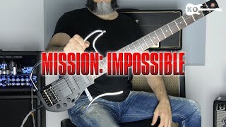 Mission Impossible Theme  Electric Guitar Cover by Kfir Ochaion  ALP Guitars [upl. by Suiravaj]