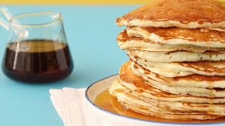 The Best Buttermilk Pancakes  Martha Stewart [upl. by Slorac]