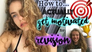 How to ACTUALLY motivate yourself for exam revision and STOP STRESSING ❤️  GCSEALevel Advice [upl. by Anatollo]