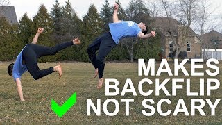 The EASIEST Way to Learn The BACKFLIP [upl. by Alene]