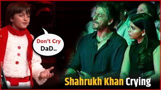 Shahrukh Khan Crying During Son Abram Khan Performance At DAIS Annual Day 2024 [upl. by Issy]