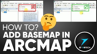 How to Add BaseMap in ArcMap  How to DisplayActivateEnable Add BaseMap Option in ArcMap  ArcGIS [upl. by Cathey]