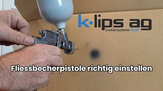 Spritzpistole richtig einstellen [upl. by Bank]