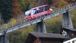 Harder Kulm Bahn  Funicular Railway [upl. by Ennaoj]