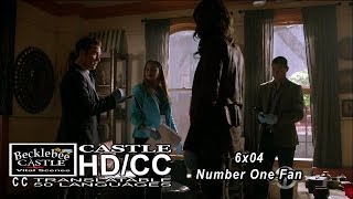 Castle 6x04 quotNumber One Fanquot Beckett Back in Crime Scene w Lanie Eposito amp Ryan HDCC [upl. by Ambler]