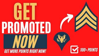 Get More Promotion Points and Get Promoted To Sergeant Next Month [upl. by Bromley]