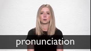 How to pronounce PRONUNCIATION in British English [upl. by Esille951]