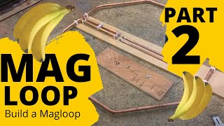 HAM RADIO Building a magnetic loop antenna Part 2 [upl. by Rivy]