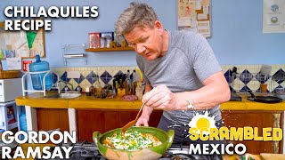 Gordon Ramsay Makes Chilaquiles in Oaxaca featuring Aaron Sanchez  Scrambled [upl. by Reivaxe]