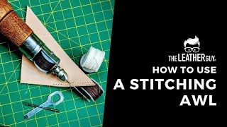 How to Use the Stitching Awl [upl. by Arihaj]