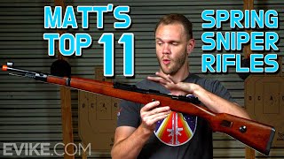 Best Airsoft Spring Sniper Rifles [upl. by Wait]