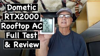 Dometic RTX 2000 Rooftop Air Conditioner  Full Test amp Review [upl. by Atiluap]