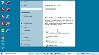 How to Check and Manage updates in Windows 10 [upl. by Neyud]