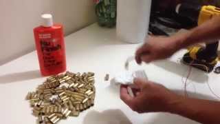 Polishing Brass Casings with Nu Finish PROOF IT WORKS [upl. by Ikkela206]