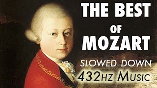 The Best Of Mozart  Slowed Down  432Hz  45 Hours [upl. by Ahsilad]