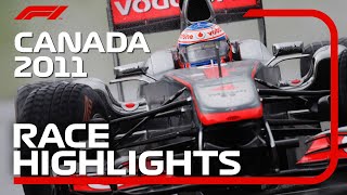 2011 Canadian Grand Prix Race Highlights [upl. by Eirrab]