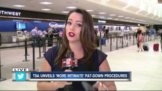 TSA unveils more intimate patdown procedures [upl. by Gaile468]