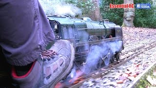 Miniature SOLWAY FIRTH Steam Locomotive UltraHD amp 4K [upl. by Bajaj]