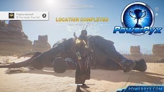 Assassins Creed Origins  The Harder They Fall Trophy  Achievement Guide Qetesh amp Resheph [upl. by Atwekk495]