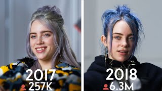 Billie Eilish Same Interview One Year Apart  Vanity Fair [upl. by Keelia]