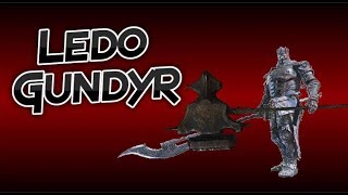 Dark Souls 3 Ledos Gundyr Build [upl. by Adniuqal]