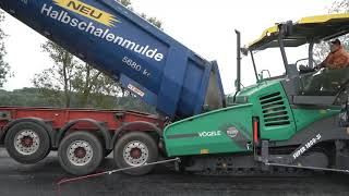 Vögele Super 18003i SprayJet Tracked Paver [upl. by Vanessa]