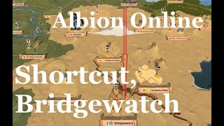 Albion Online  Caerleon to Bridgewatch fast almost safely [upl. by Venterea209]